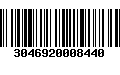 Código de Barras 3046920008440