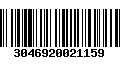 Código de Barras 3046920021159