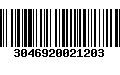 Código de Barras 3046920021203