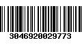 Código de Barras 3046920029773