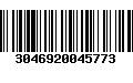 Código de Barras 3046920045773