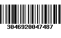 Código de Barras 3046920047487