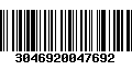 Código de Barras 3046920047692