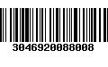 Código de Barras 3046920088008