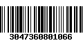 Código de Barras 3047360801066