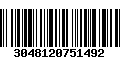 Código de Barras 3048120751492