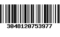 Código de Barras 3048120753977