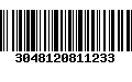 Código de Barras 3048120811233