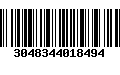 Código de Barras 3048344018494