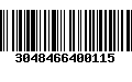 Código de Barras 3048466400115