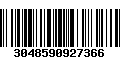 Código de Barras 3048590927366