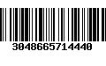 Código de Barras 3048665714440