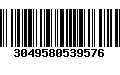 Código de Barras 3049580539576