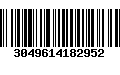 Código de Barras 3049614182952