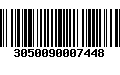 Código de Barras 3050090007448