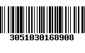 Código de Barras 3051030168908