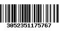 Código de Barras 3052351175767