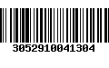 Código de Barras 3052910041304