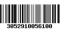 Código de Barras 3052910056100