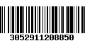 Código de Barras 3052911208850