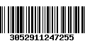 Código de Barras 3052911247255