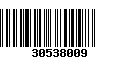 Código de Barras 30538009