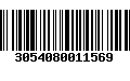 Código de Barras 3054080011569