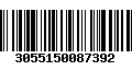 Código de Barras 3055150087392