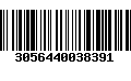 Código de Barras 3056440038391