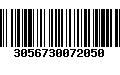 Código de Barras 3056730072050