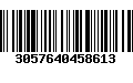 Código de Barras 3057640458613