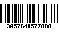 Código de Barras 3057640577888