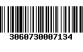 Código de Barras 3060730007134