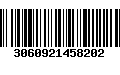 Código de Barras 3060921458202