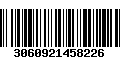 Código de Barras 3060921458226