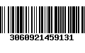 Código de Barras 3060921459131