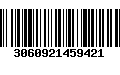 Código de Barras 3060921459421