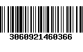 Código de Barras 3060921460366