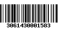 Código de Barras 3061430001583