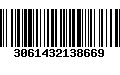 Código de Barras 3061432138669