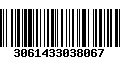 Código de Barras 3061433038067