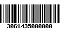 Código de Barras 3061435000000