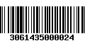 Código de Barras 3061435000024