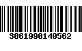 Código de Barras 3061990140562