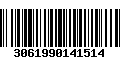 Código de Barras 3061990141514