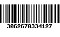 Código de Barras 3062670334127