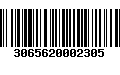 Código de Barras 3065620002305