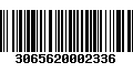 Código de Barras 3065620002336