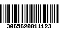 Código de Barras 3065620011123