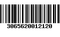 Código de Barras 3065620012120